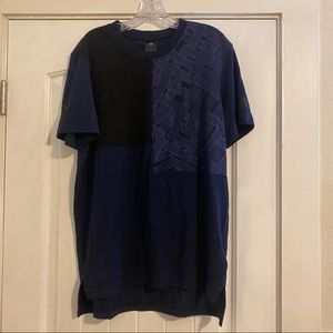 Adidas Dame Logo Short Sleeve T-Shirt (M-Blue)